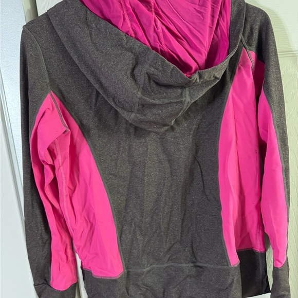 Size 10 lululemon athletica size 10 Pink and Gray in stride Jacket hoodie - Picture 7 of 7